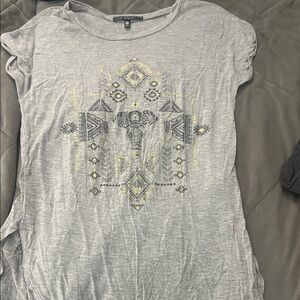 5/$10 item Gray Graphic Women’s Top